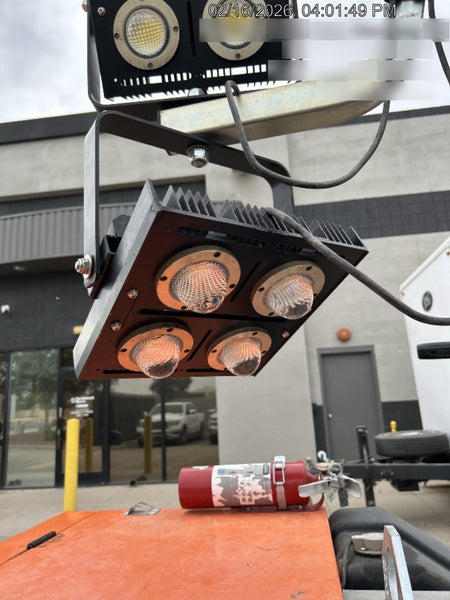 2024 Wanco WLTT-4MM4K Diesel, Deep Sea Controller, Shore Power Plug, Auto Start, (4) 350W LED Floodlights, 4kW Generator, 60 Gal Fuel Tank, 2" Ball, T3