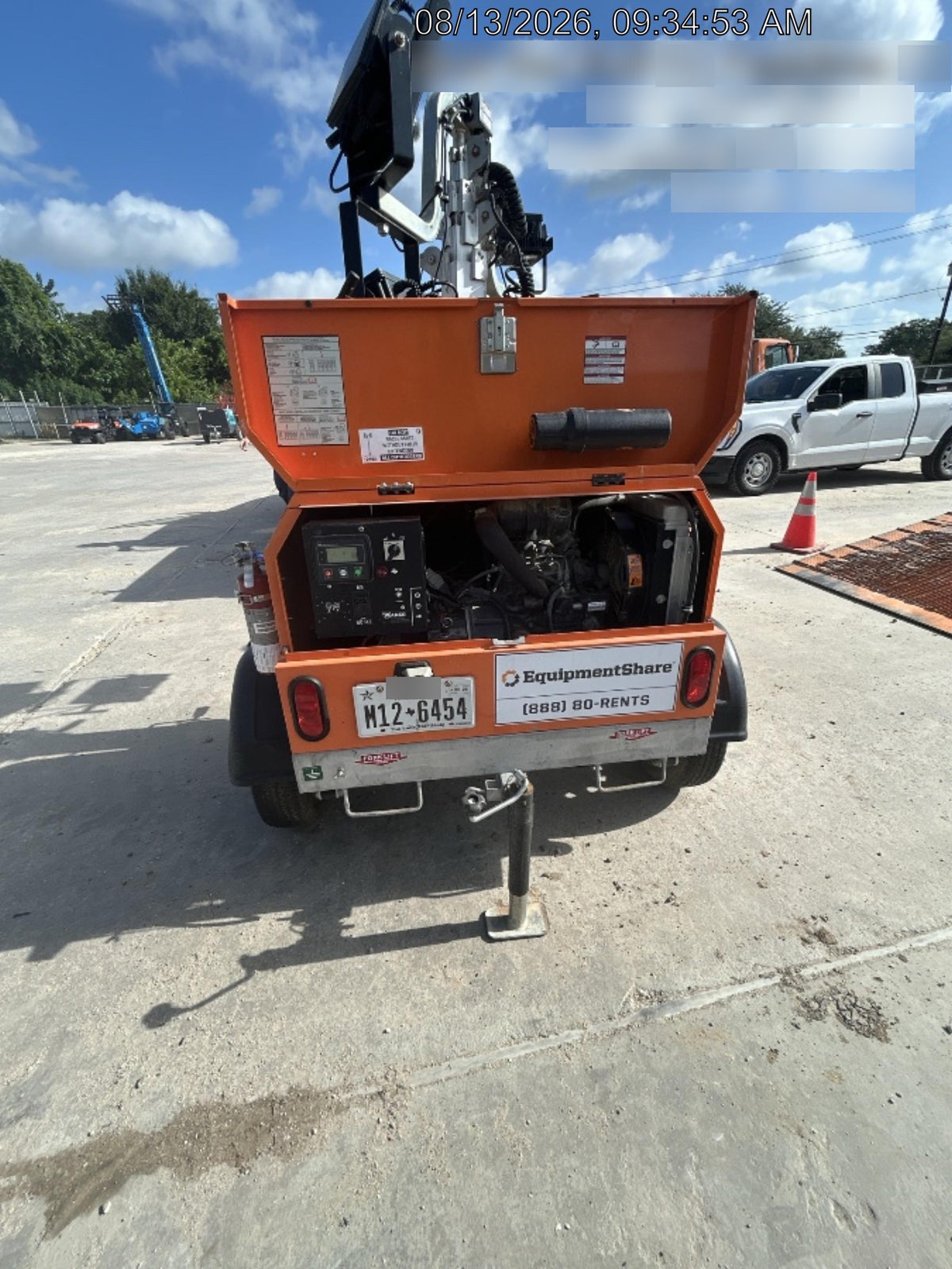 2024 Wanco WLTT-4MM4K Diesel, Deep Sea Controller, Shore Power Plug, Auto Start, (4) 350W LED Floodlights, 4kW Generator, 60 Gal Fuel Tank, 2" Ball, T3
