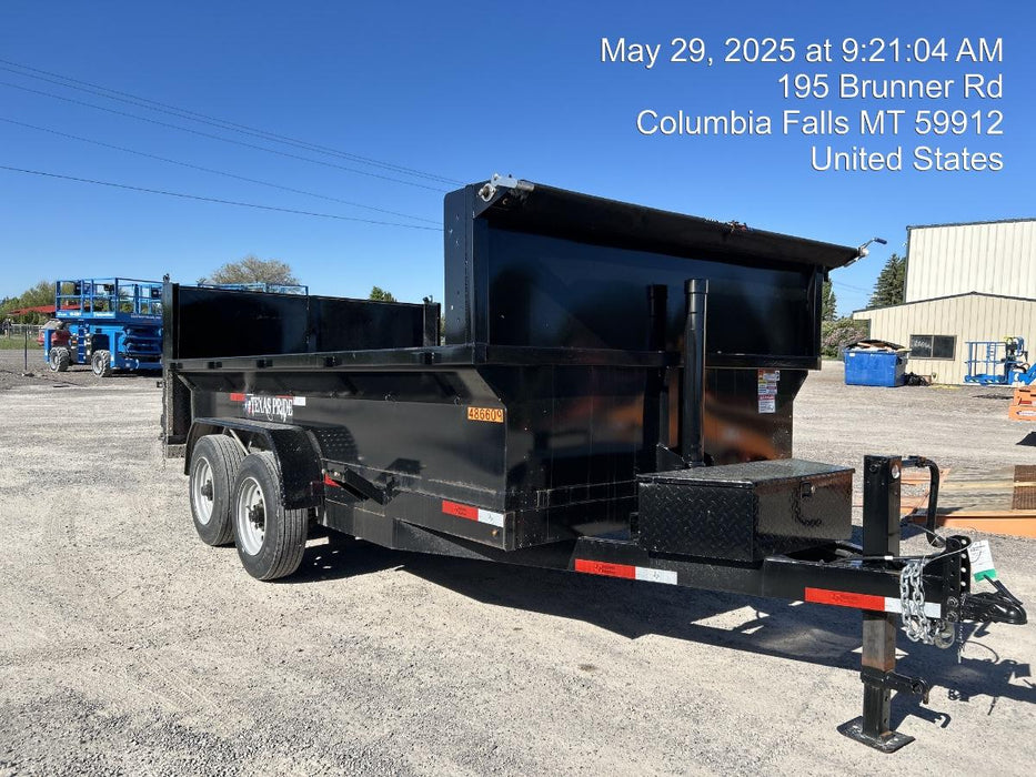 2025 TEXAS PRIDE TRAILERS DT714416KBP