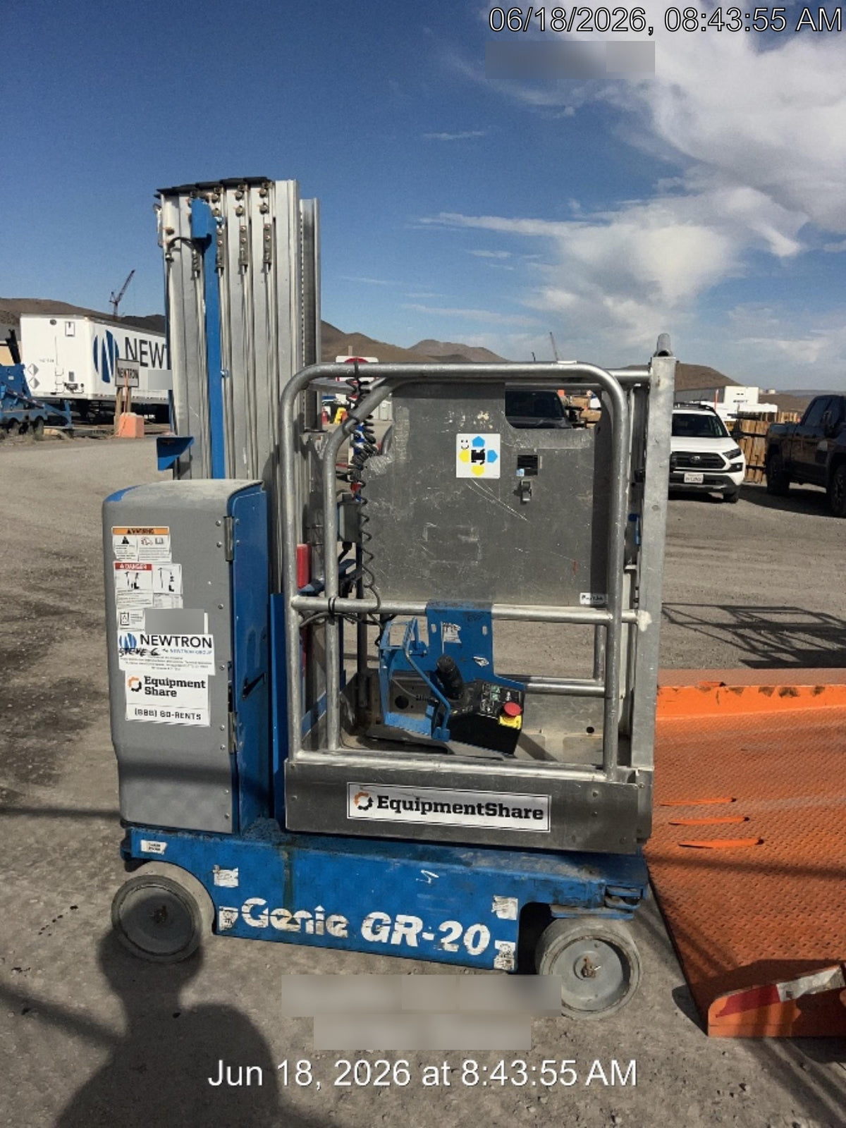 2019 GENIE GR-20