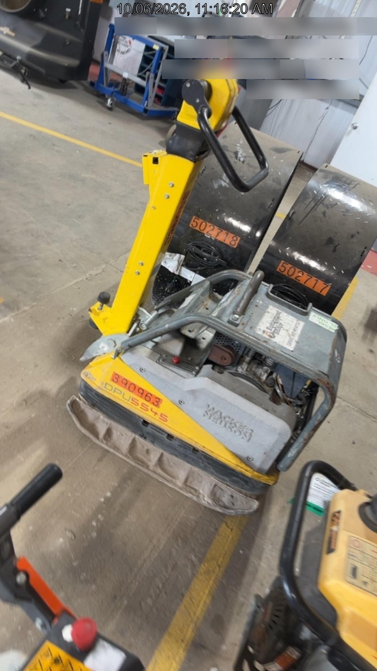 2024 Wacker Neuson DPU5545Heh Vibration Plate DPU 5545Heh US, Diesel,