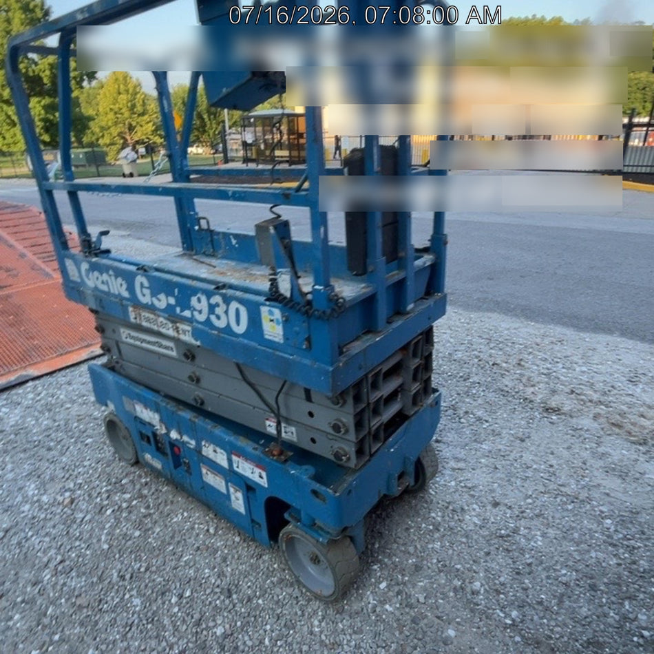 2018 Genie GS-1930 Genie GS-1930 w/Fixed Rail, Chain Entry