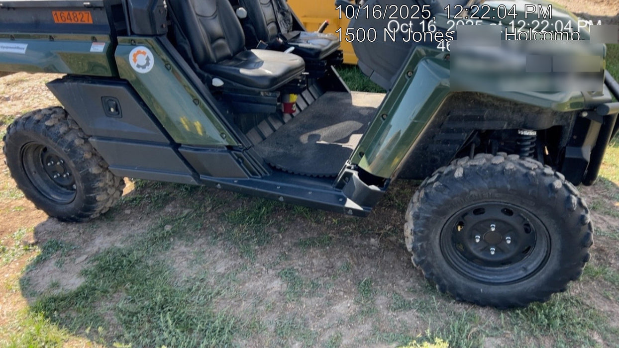 2021 Yanmar YU1000 Canopy, Steel Wheel, Poly WindShield, Beacon, Backup Alarm