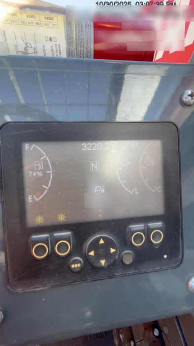 2018 Manitou MTA10055 MTA10055 - 74 HP T4, Canopy, Worklights/Strobe, Beacon, 66" Carriage, 60" Forks, Solid Tires, Lift Hook, Aux Hydraulics