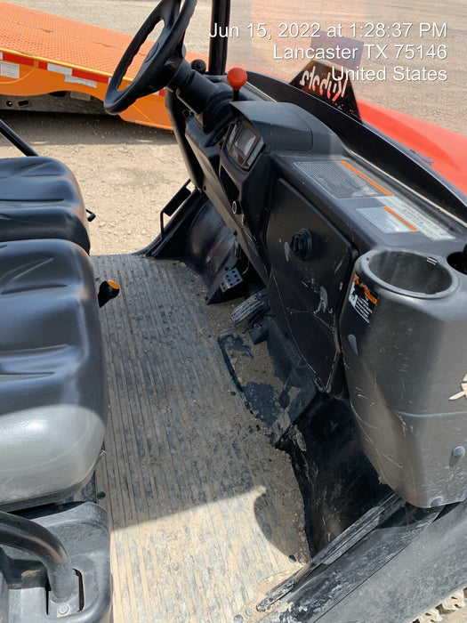 2021 Kubota RTV-X1140W-H Plastic Canopy, Windshield Acrylic Clear, LED Strobe Light, Wire Harness Kit, Back up Alarm