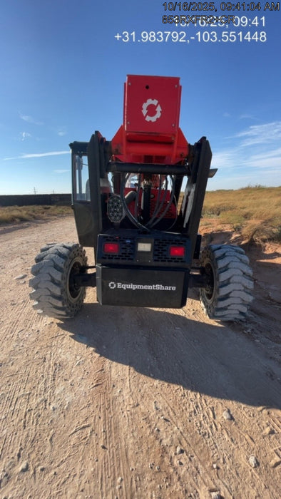 2019 Manitou MTA6034 Canopy, LED Work Lights, Solid Tires, Beacon, Auxiliary Hydraulics 48" Carriage and 48" Forks