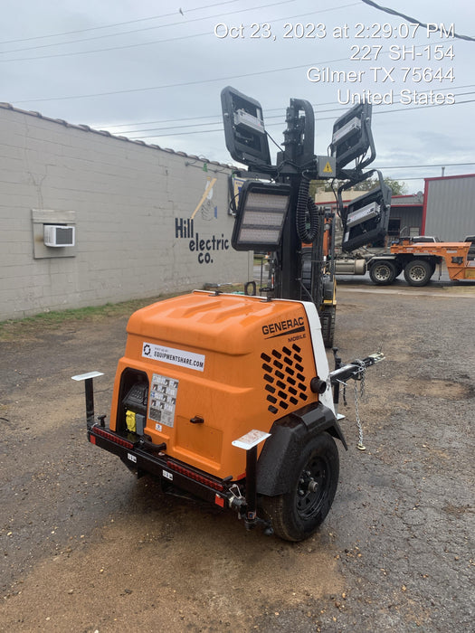 2023 Generac MLT2 Diesel, Flex Switch 120V Input, Powerzone Controller, (4) 320W LED Lights, 4kW Generator, 39.9 Gal Fuel Tank, 2" Ball, T3