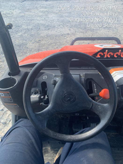 2021 Kubota RTV-X1140W-H Plastic Canopy, Windshield Acrylic Clear, LED Strobe Light, Wire Harness Kit, Back up Alarm