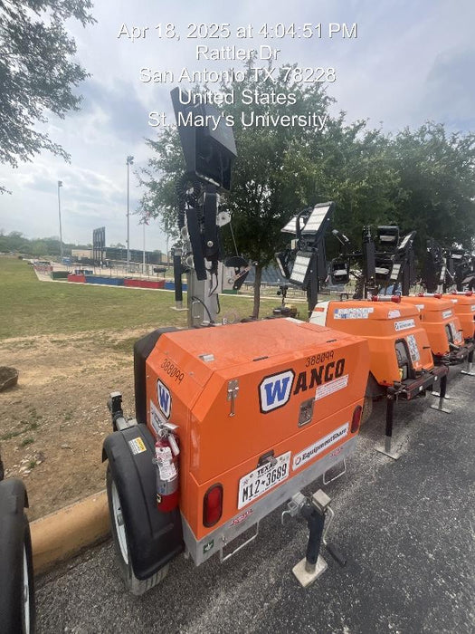 2024 Wanco WLTT-4MM4K Diesel, Deep Sea Controller, Shore Power Plug, Auto Start, (4) 350W LED Floodlights, 4kW Generator, 60 Gal Fuel Tank, 2" Ball, T3