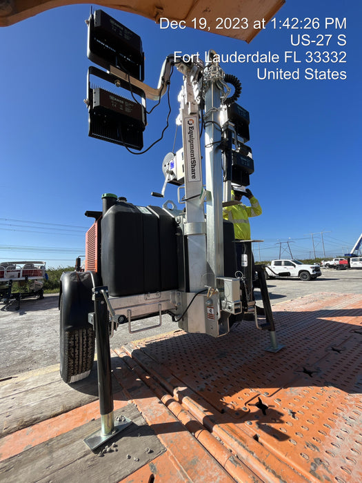 2023 Wanco WLTT-4MM4K Diesel, Deep Sea Controller, Shore Power Plug, Auto Start, (4) 350W LED Floodlights, 4kW Generator, 60 Gal Fuel Tank, 2" Ball, T3