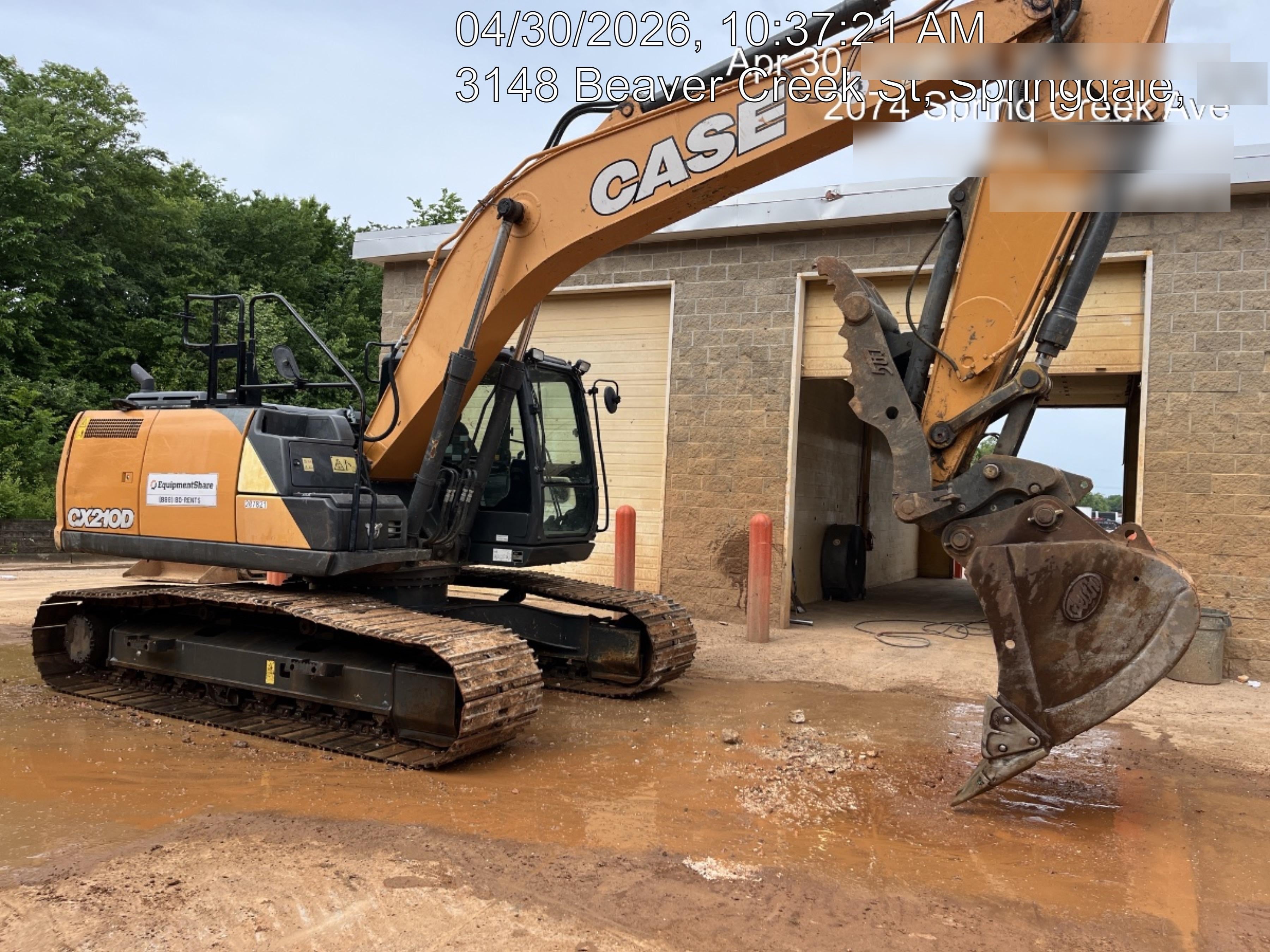 2022 CASE CX210D