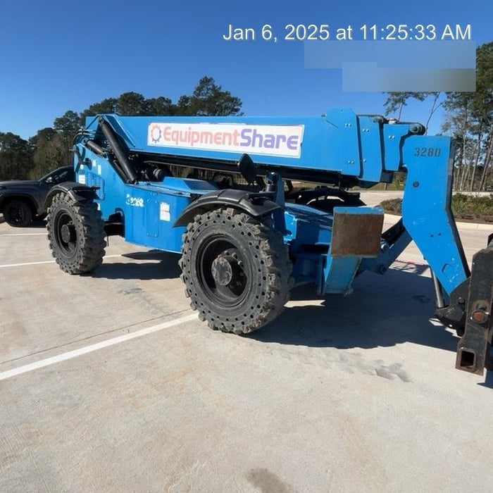 2017 Genie GTH-1056 Solid Tires, 60" carriage, Light Kit, Open ROPS