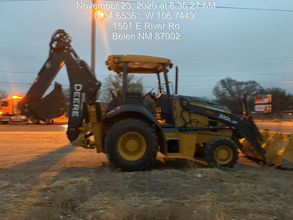 2020 John Deere 310LEP - Extendable Stick Canopy, 4WD, Extendable Stick, Pilot Controls, 2 Way Hydraulics, TAG Manual QC