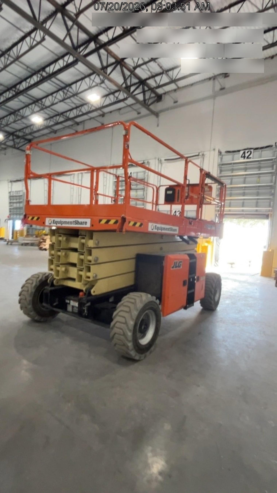 2022 JLG 4394RT