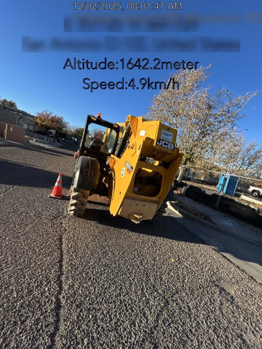 2020 JCB 509-42 Canopy, Solid Tires, Work Lights, Beacon, Aux Hydraulics, Back up Alarm, Lifting Eye, ES Decals