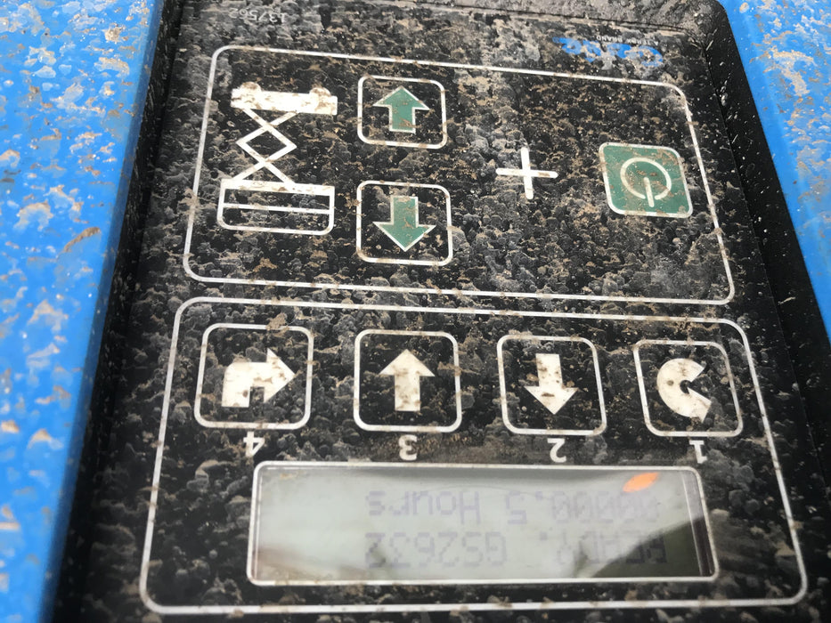 2019 Genie GS-2632 Folding rails with half height swing gate