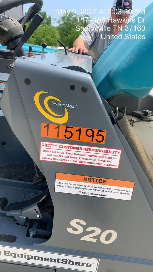 2020 TENNANT S20 LPG