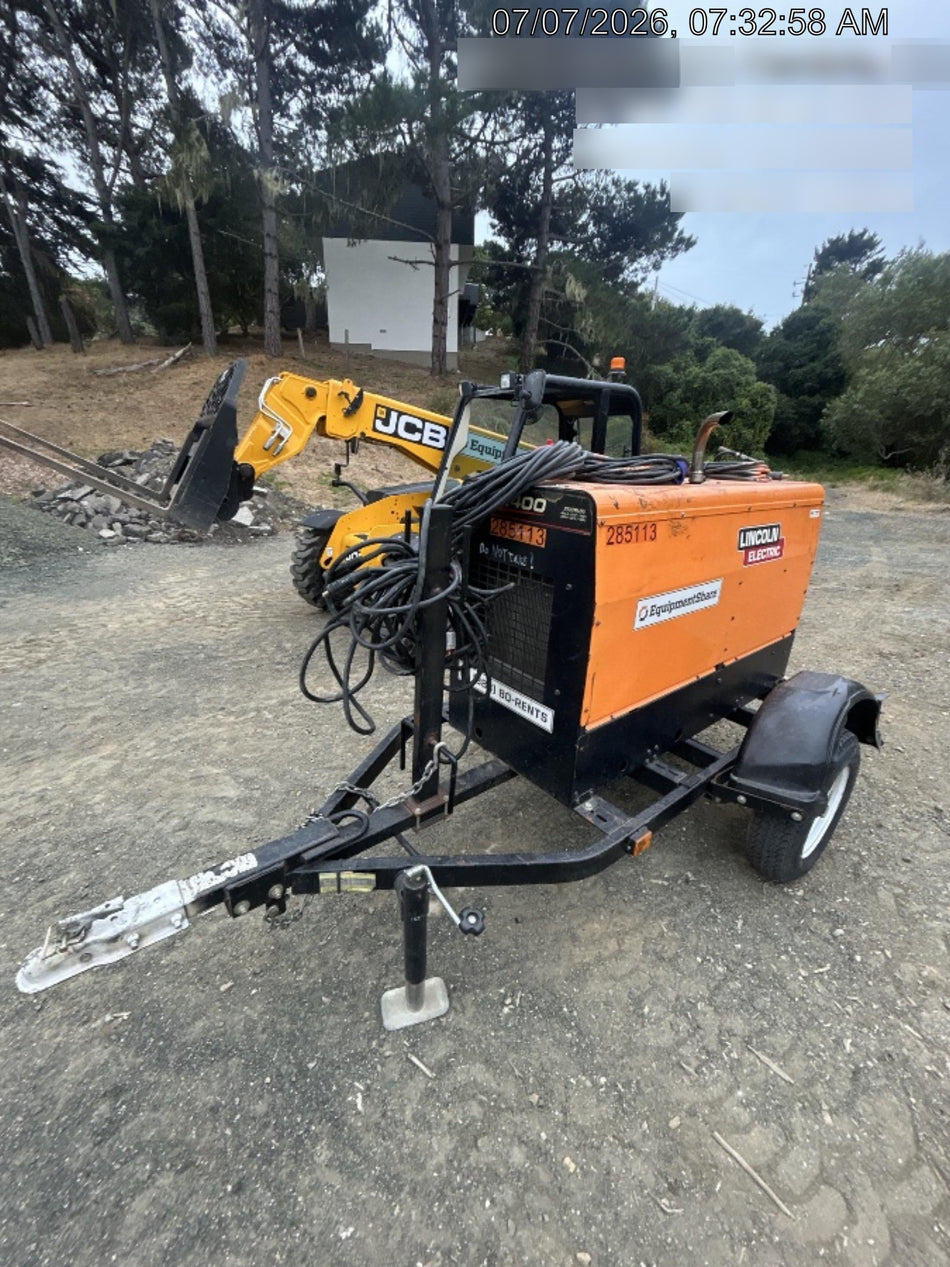 2022 Lincoln Electric LE400 Kubota V1505, Trlr, Cable Rack, Light Kit, ES Decals, T3