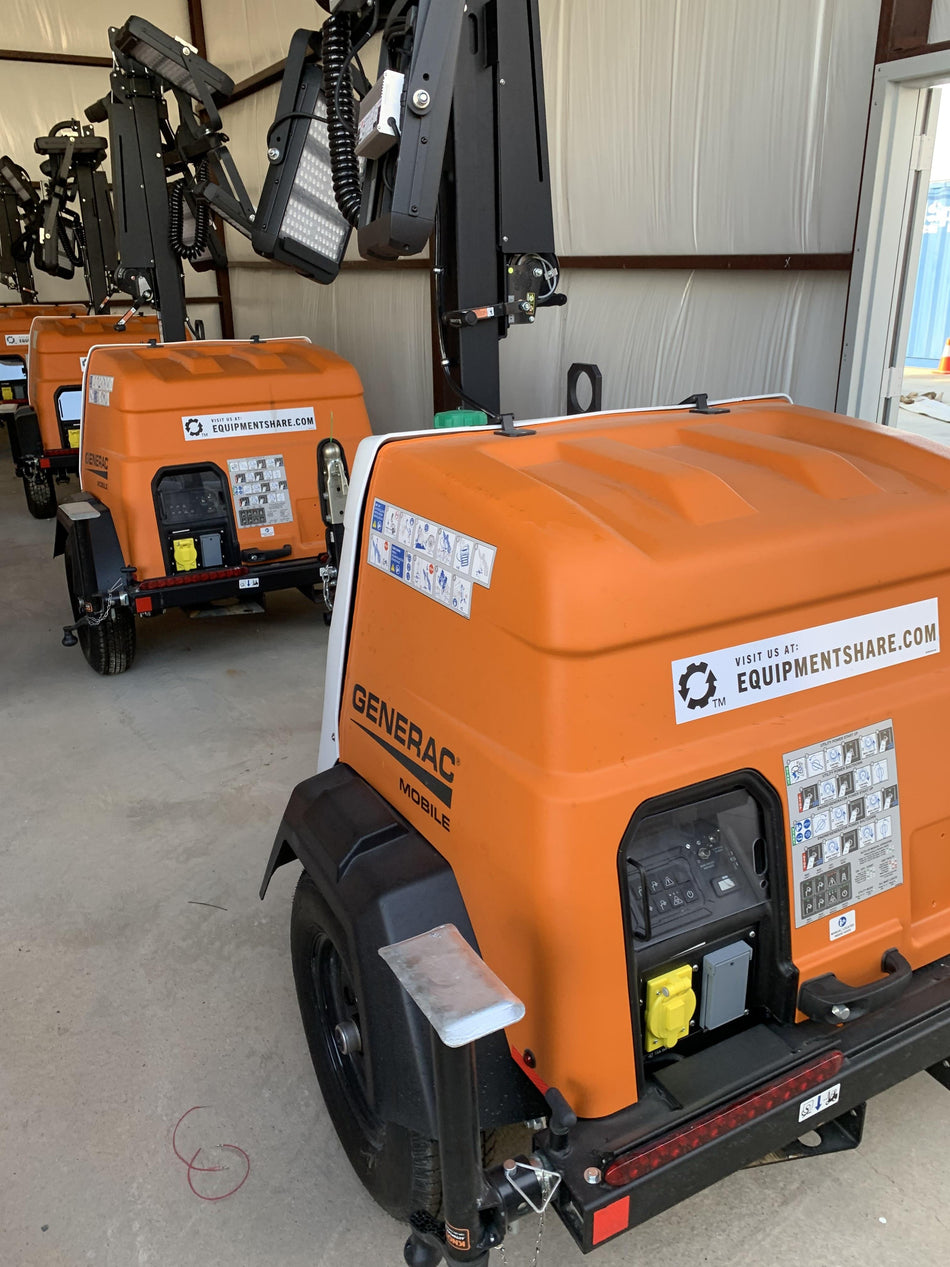 2023 Generac MLT2 Diesel, Flex Switch 120V Input, Powerzone Controller, (4) 320W LED Lights, 4kW Generator, 39.9 Gal Fuel Tank, 2" Ball, T3