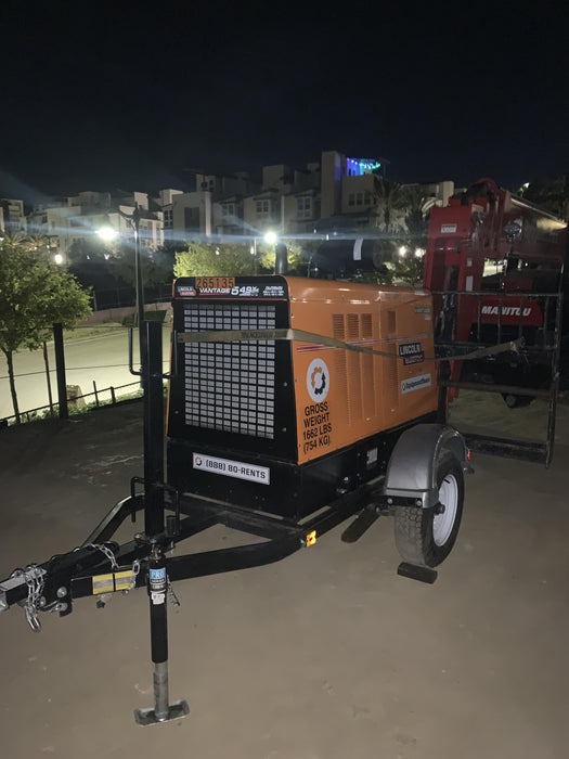 2022 Lincoln Electric Vantage 549X Crosslink Technology, Trailer Mounted, ES Decals, T3