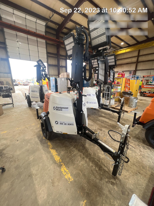 2023 Generac MLT2 Diesel, Flex Switch 120V Input, Powerzone Controller, (4) 320W LED Lights, 4kW Generator, 39.9 Gal Fuel Tank, 2" Ball, T3