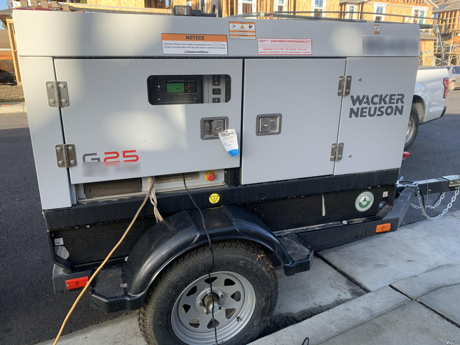 2020 WACKER NEUSON G25