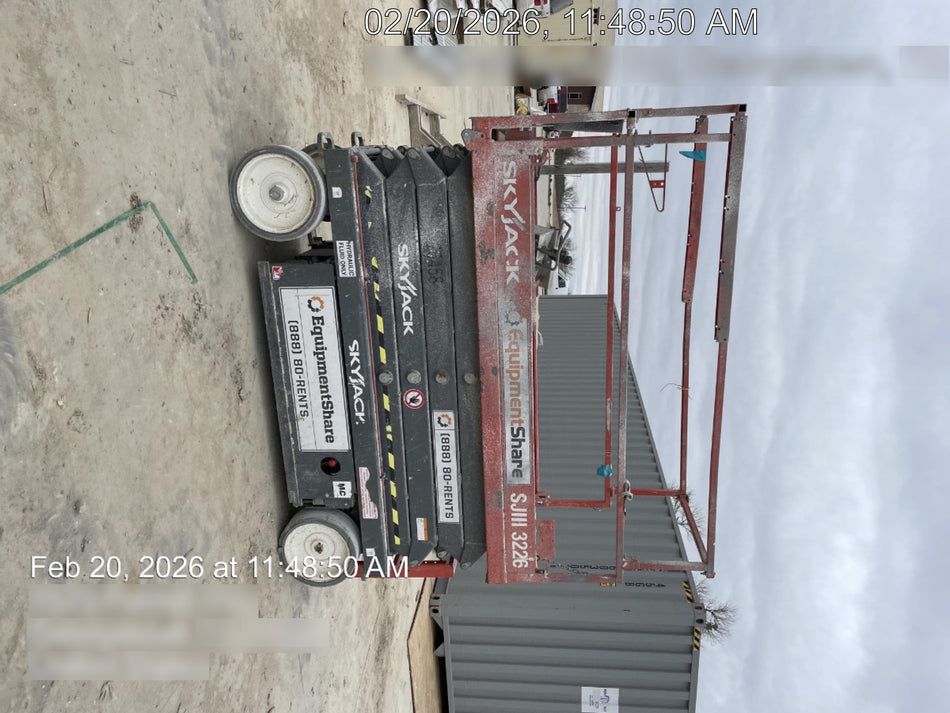 2019 Skyjack SJIII-3226 Standard w/Trojan Batteries