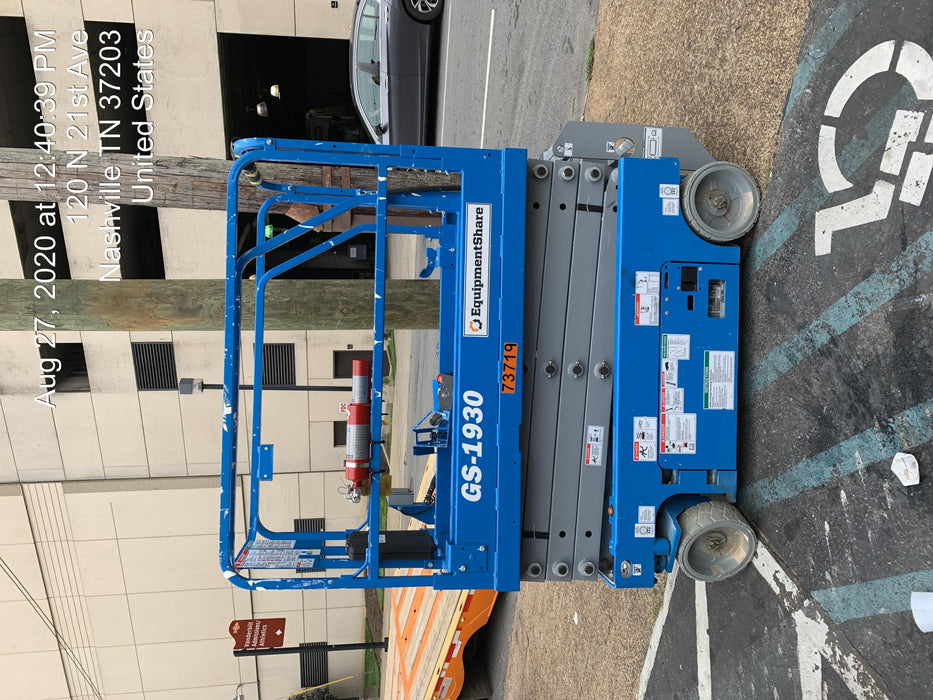 2020 Genie GS-1930 Fixed rails with chain entry gate - Pre A92.20