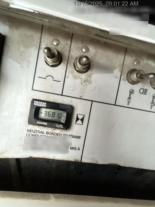 2017 Wacker Neuson LTV6L-MH Wacker Neuson 6 kW Towable Light Generator