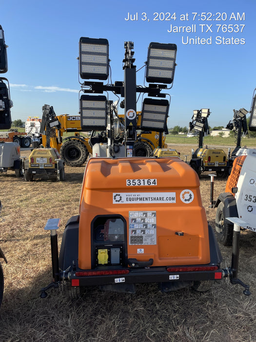 2023 Generac MLT2 Diesel, Flex Switch 120V Input, Powerzone Controller, (4) 320W LED Lights, 4kW Generator, 39.9 Gal Fuel Tank, 2" Ball, T3