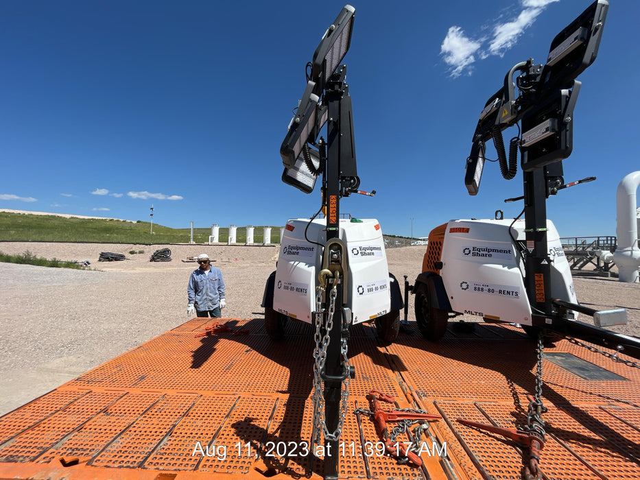 2023 Generac MLT2 Diesel, Flex Switch 120V Input, Powerzone Controller, (4) 320W LED Lights, 4kW Generator, 39.9 Gal Fuel Tank, 2" Ball, T3