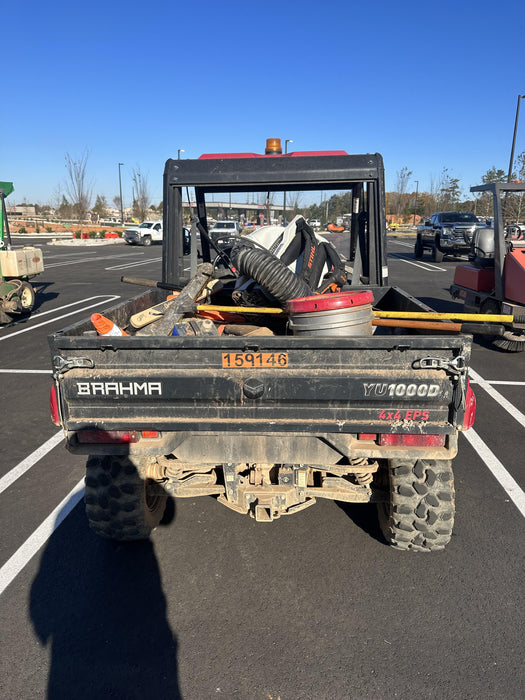 2021 Yanmar YU1000 Canopy, Steel Wheel, Poly WindShield, Beacon, Backup Alarm