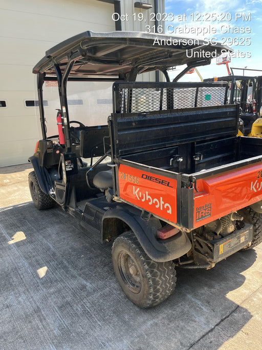 2022 Kubota RTV-X1140W-H Plastic Canopy, Windshield Acrylic Clear, LED Strobe Light, Wire Harness Kit, Back up Alarm