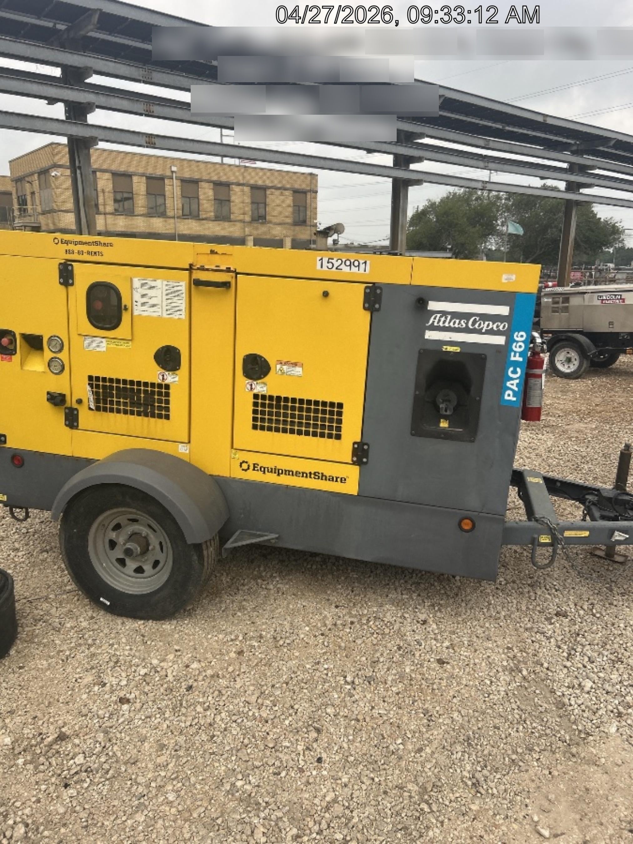 2021 ATLAS COPCO PAC F66 KD-S