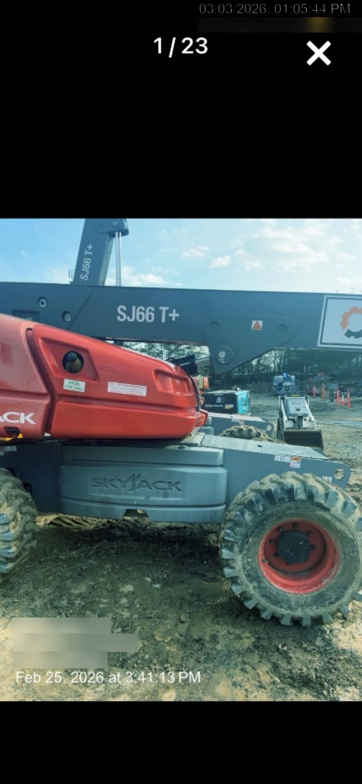 2021 SKYJACK SJ66T+
