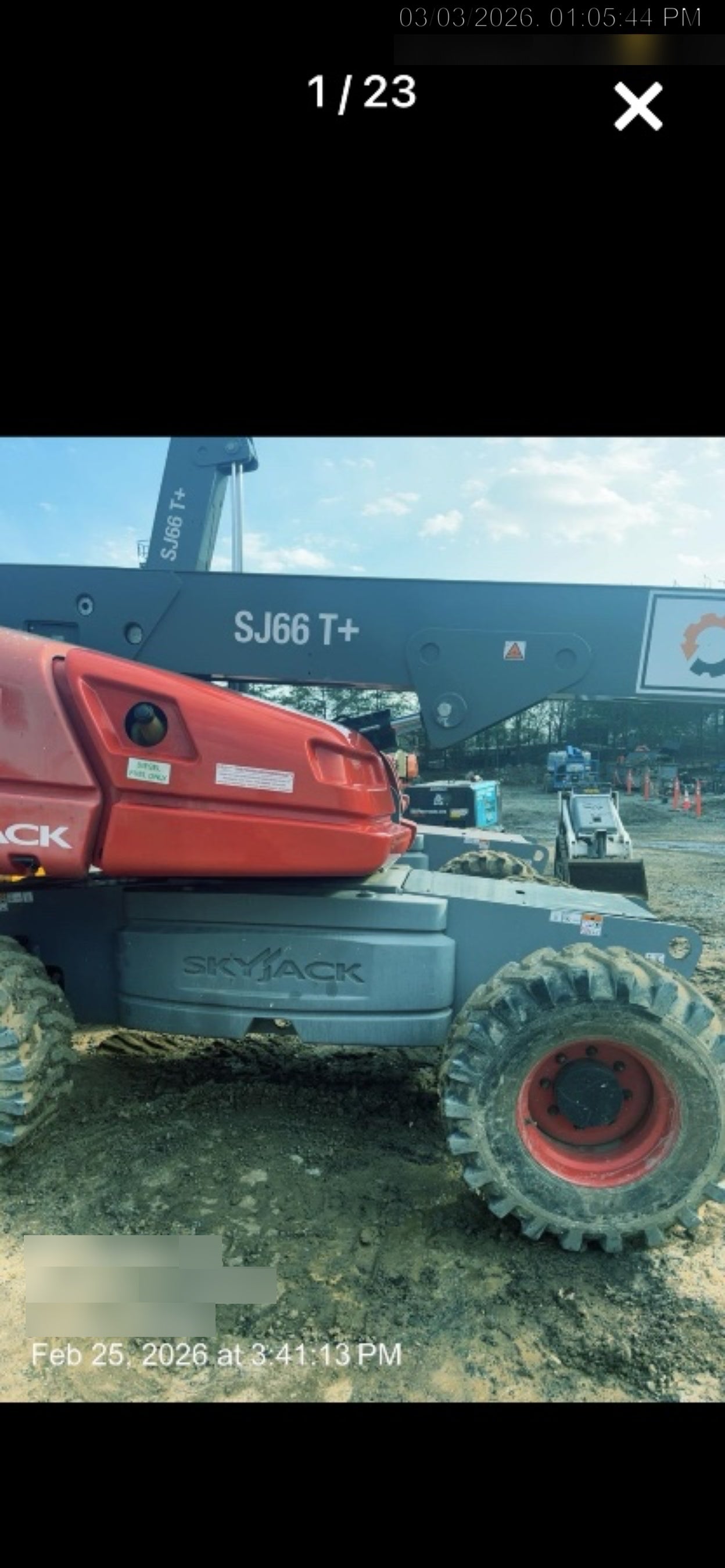 2021 SKYJACK SJ66T+