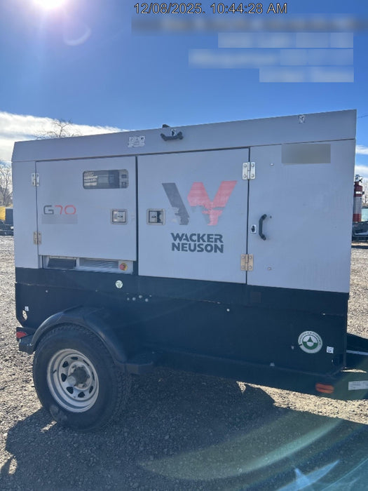 2019 WACKER NEUSON G70