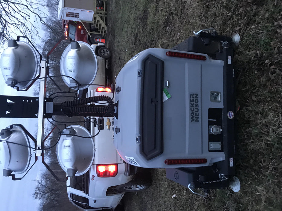 2019 Wacker Neuson LTV6L-MH Wacker Neuson LTV6L Mobile Light Tower w/Fuel Level Sensor Installed
