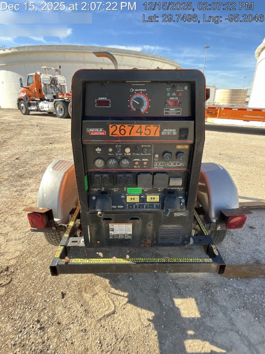 2022 Lincoln Electric LE400 Kubota V1505, Trlr, Cable Rack, Light Kit, ES Decals, T3