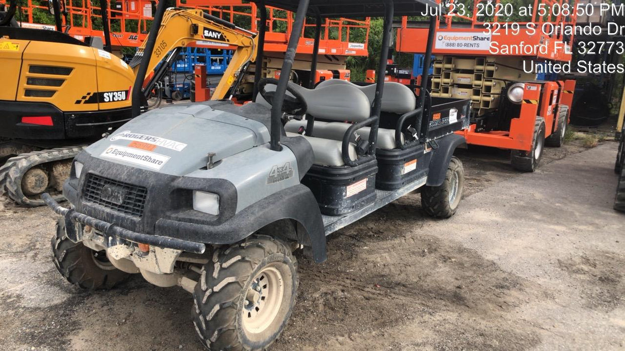 2019 Club Car CA1700D Diesel, 4-Seat, ROPS, AWD w/None