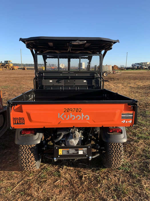 2022 Kubota RTV-X1140W-H Plastic Canopy, Windshield Acrylic Clear, LED Strobe Light, Wire Harness Kit, Back up Alarm