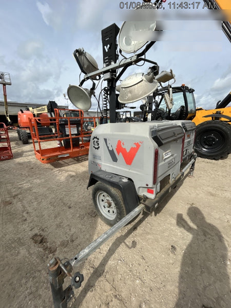2018 Wacker Neuson LTV6L-MH Wacker Neuson LTV6L Mobile Light Tower w/Fuel Level Sensor Installed