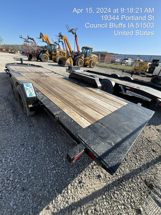 2022 LOADTRAIL Tilt-Deck Rental Trailer