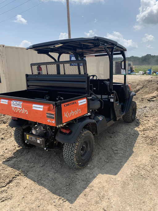 2021 Kubota RTV-X1140W-H Plastic Canopy, Windshield Acrylic Clear, LED Strobe Light, Wire Harness Kit, Back up Alarm