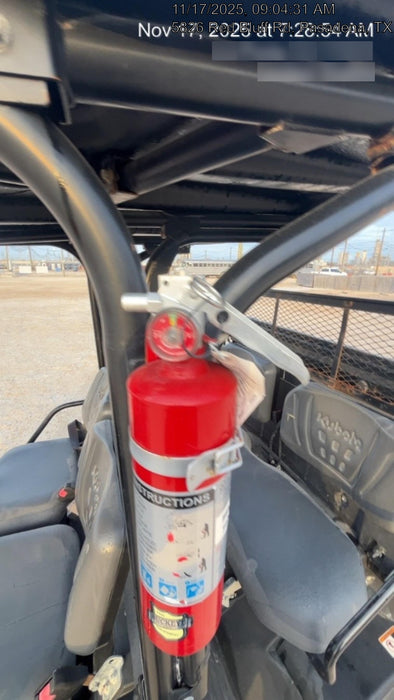 Kubota RTV-X1140W-H Canopy, 4-Seater, Diesel, Windshield Acrylic Clear, Strobe Light, Backup Alarm