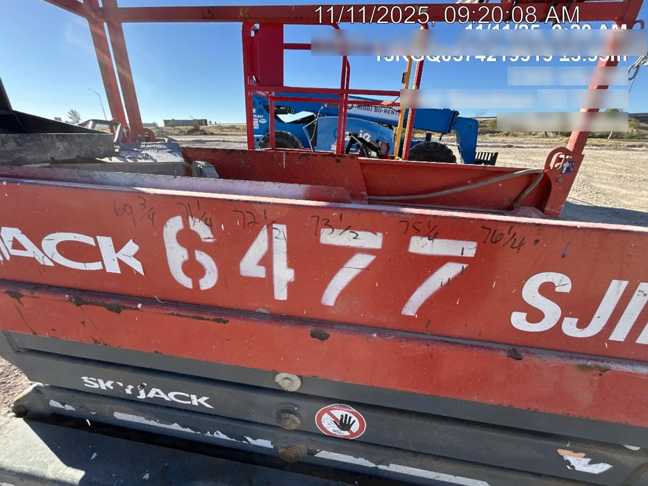 2017 Skyjack SJIII-3219 Skyjack SJ3219, Extended Warranty 5yr/5k hr