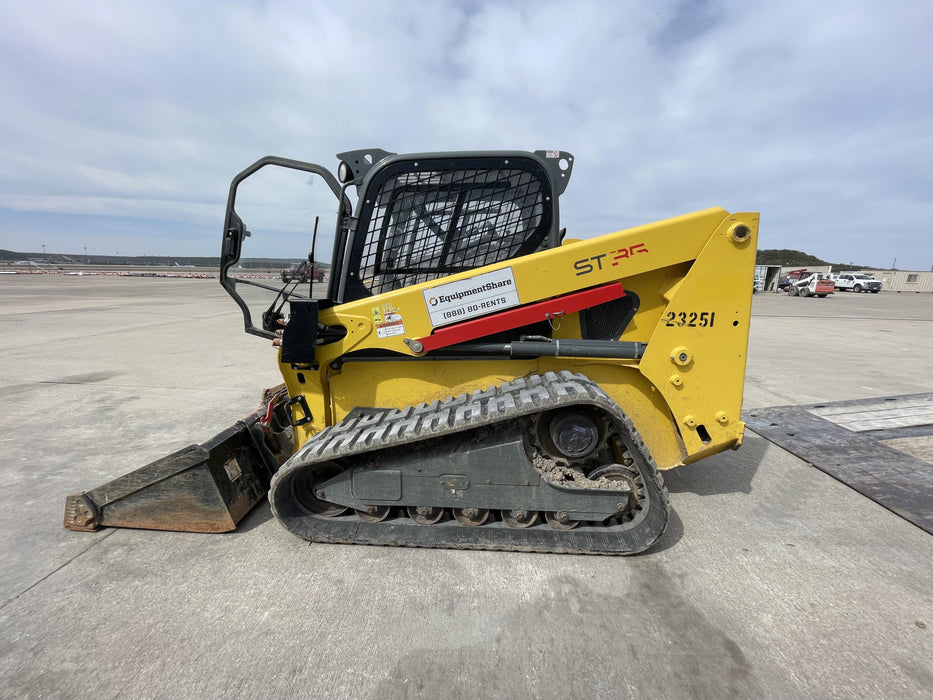 Wacker Neuson ST35 ST35 10K Tracked Skid Loader, Cab / Heat / AC, ISO, Bucket Leveling