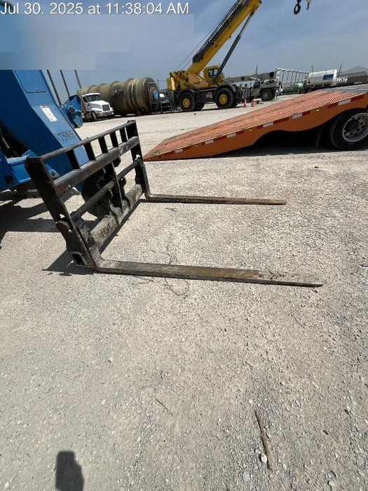 2019 Genie GTH-1056 Canopy, Solid RT Tires, LED Work Lights, Beacon 60" QA Carriage, 60" Forks