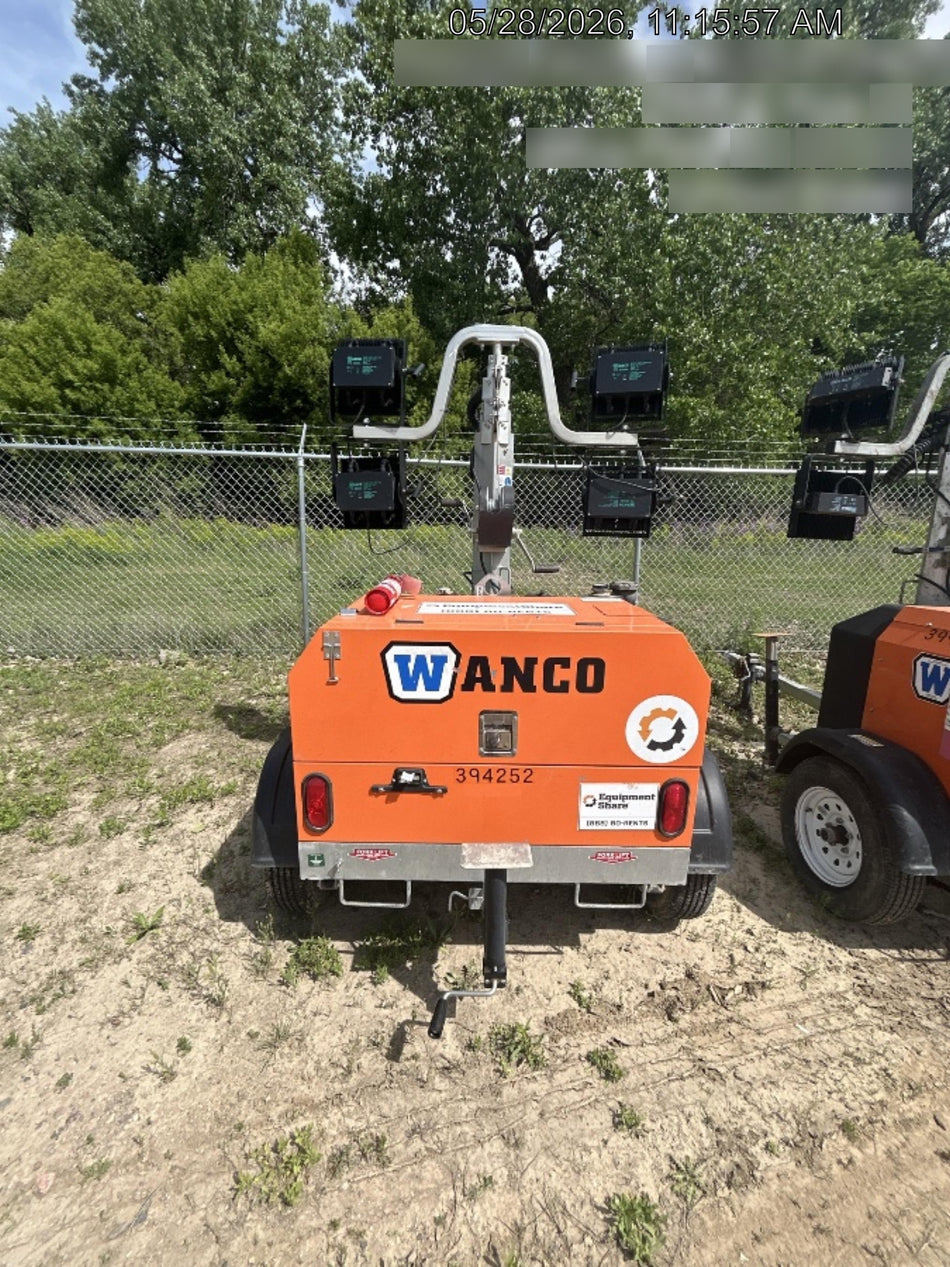 2024 Wanco WLTT-4MM4K Diesel, Deep Sea Controller, Shore Power Plug, Auto Start, (4) 350W LED Floodlights, 4kW Generator, 60 Gal Fuel Tank, 2" Ball, T3