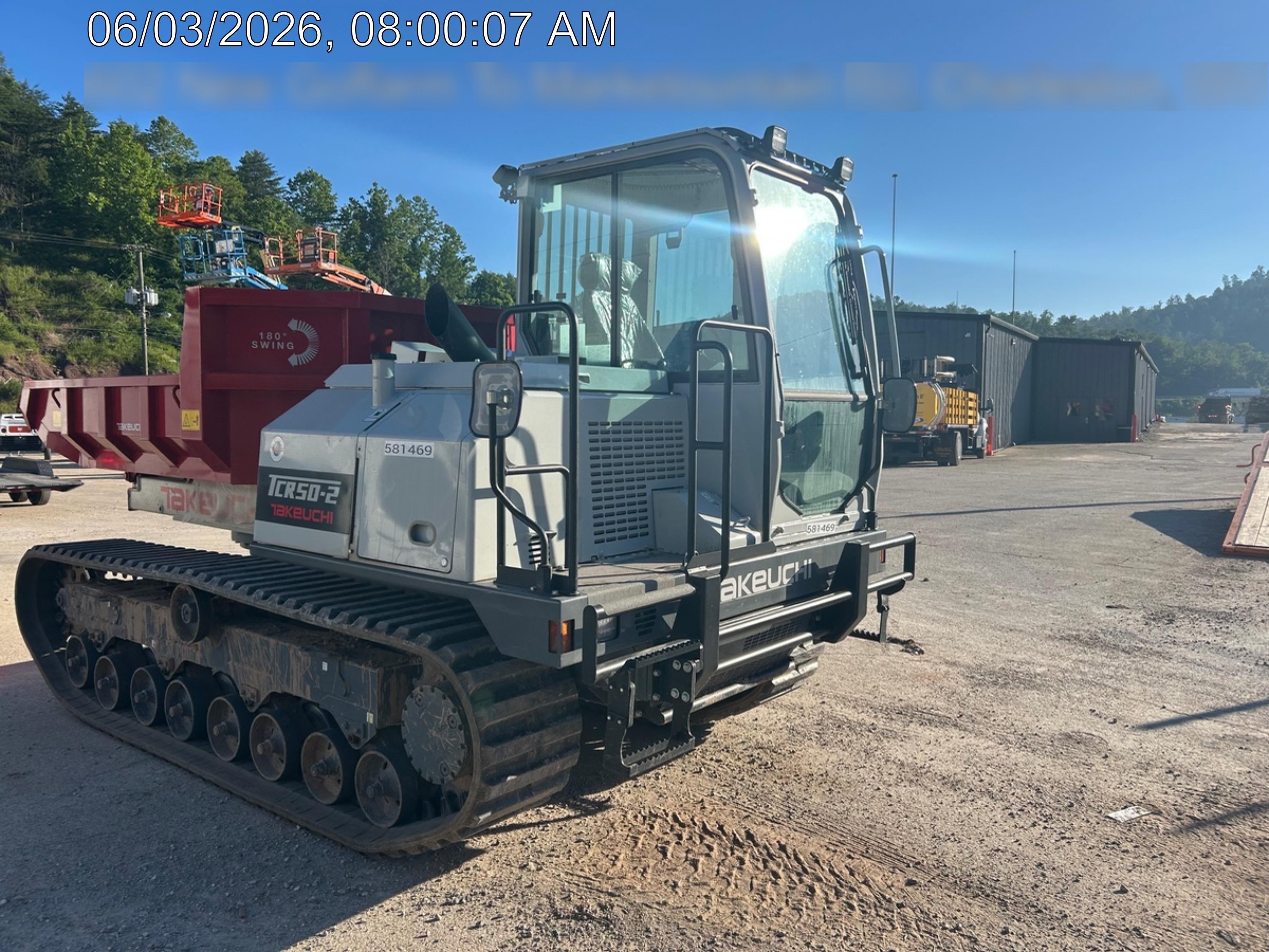 2025 TAKEUCHI TCR 50-2CR